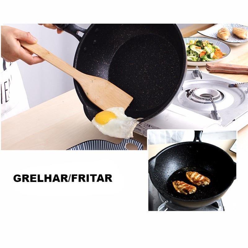 WOKKY™ – Sartén multifuncional de piedra antiadherente