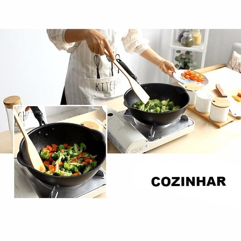 WOKKY™ – Sartén multifuncional de piedra antiadherente