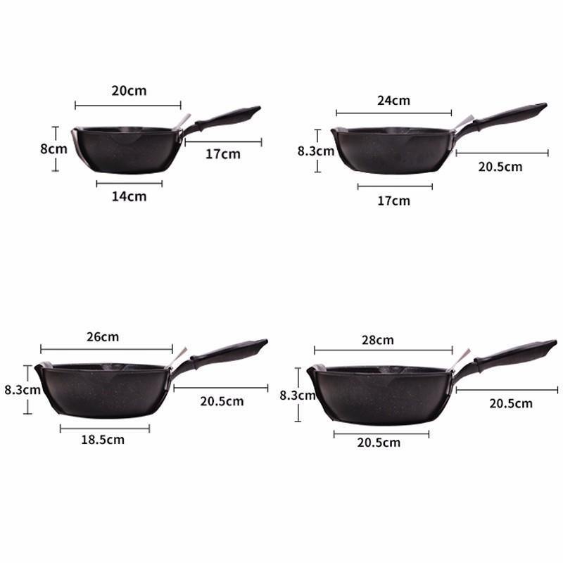 WOKKY™ – Sartén multifuncional de piedra antiadherente